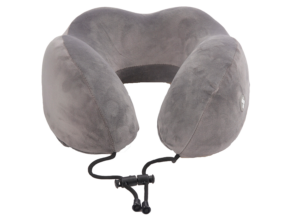 Подушка для путешествий с эффектом памяти Мемо Bluewinder Grey-1