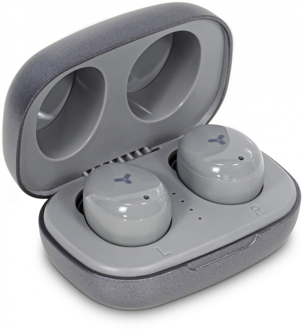 Беспроводные наушники ACCESSTYLE GRAIN TWS, темно-серый, темно-серый-2