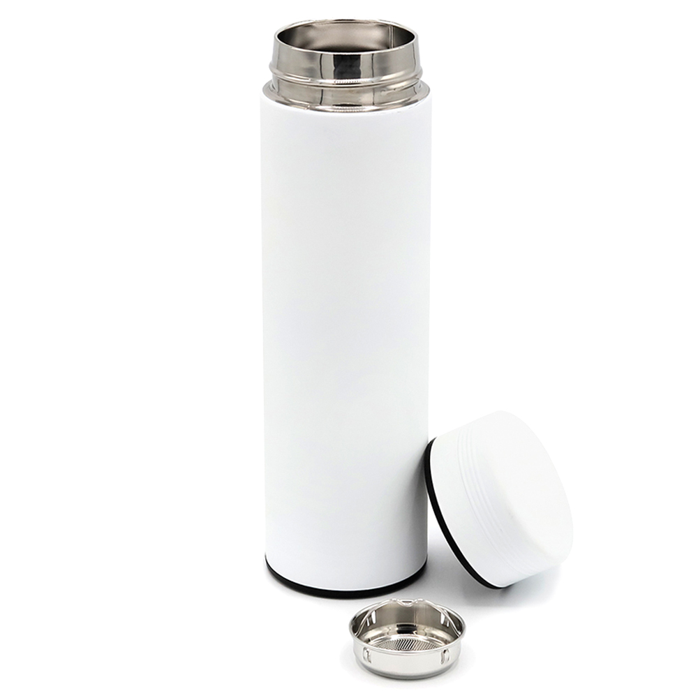 Термос Bronx софт-тач, Белый-1