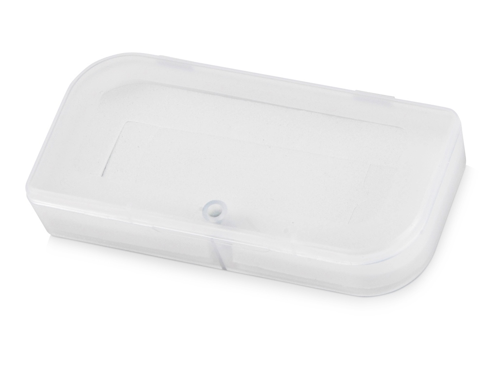 Подарочная коробка для флеш-карт Бокс, белый-0