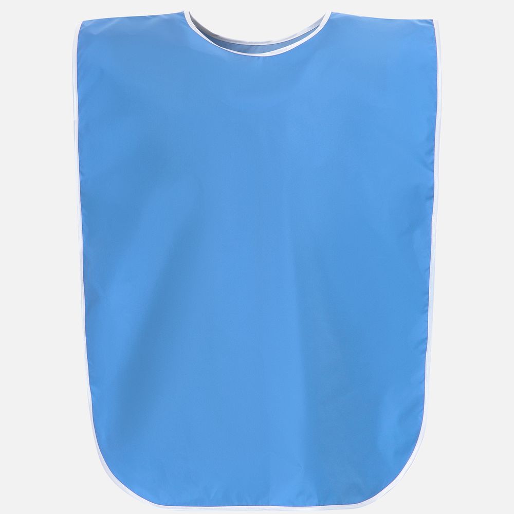 Манишка Member, голубая с белым-0