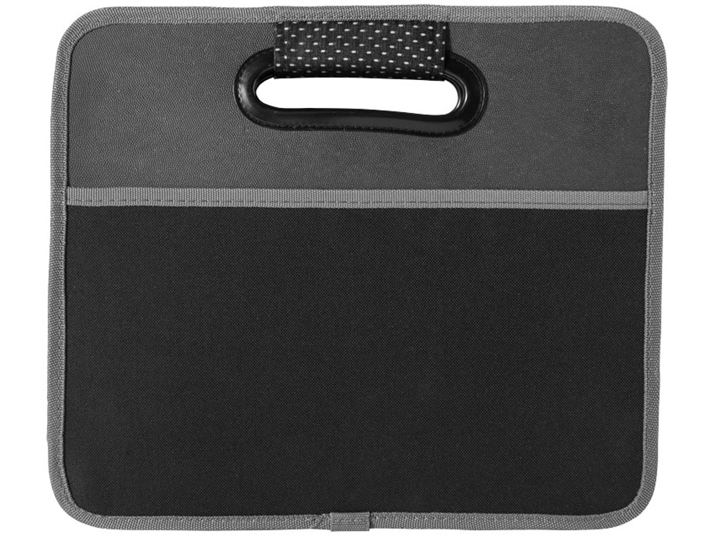 Органайзер-гармошка для багажника, черный/серый-2
