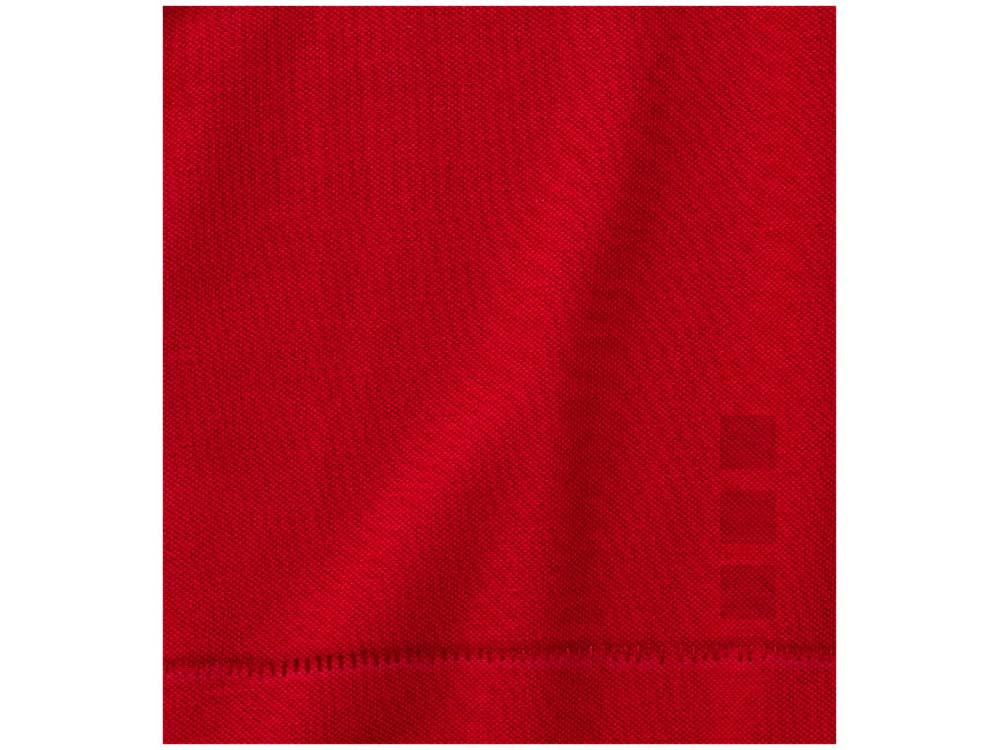 Calgary мужская футболка-поло с коротким рукавом, красный-5