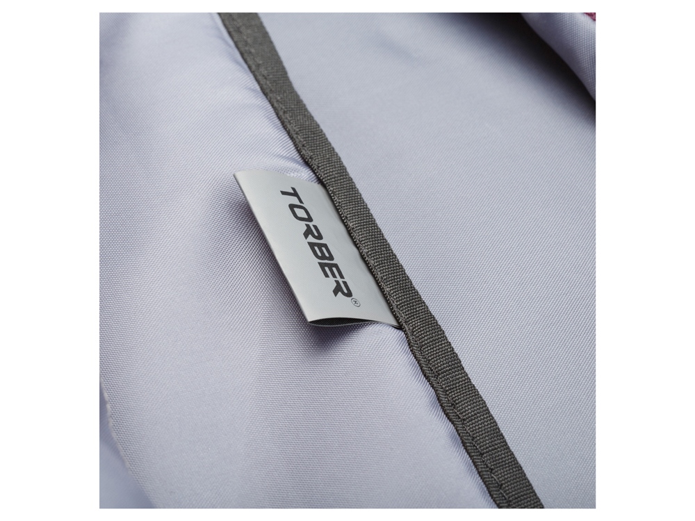 Рюкзак TORBER МЕГАПОЛИС с отделением для ноутбука 15, пурпурный, полиэстер, 46 х 32 x 13 см-9