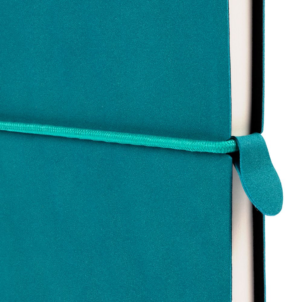 Ежедневник Nubuk, недатированный, бирюзовый-5