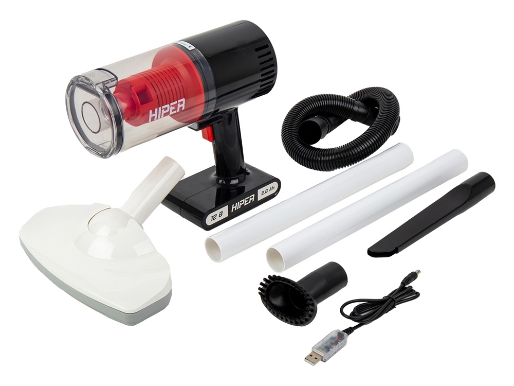 Пылесос автомобильный HIPER HVC100Li аккумуляторный-2
