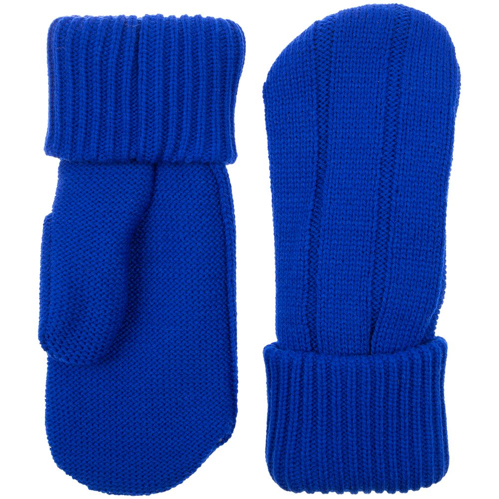 Варежки Knit Beat, синие-0