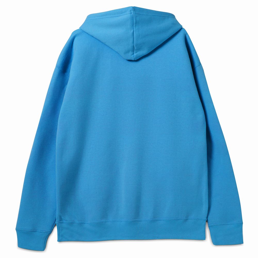 Толстовка с капюшоном Slam 320, бирюзовая-2