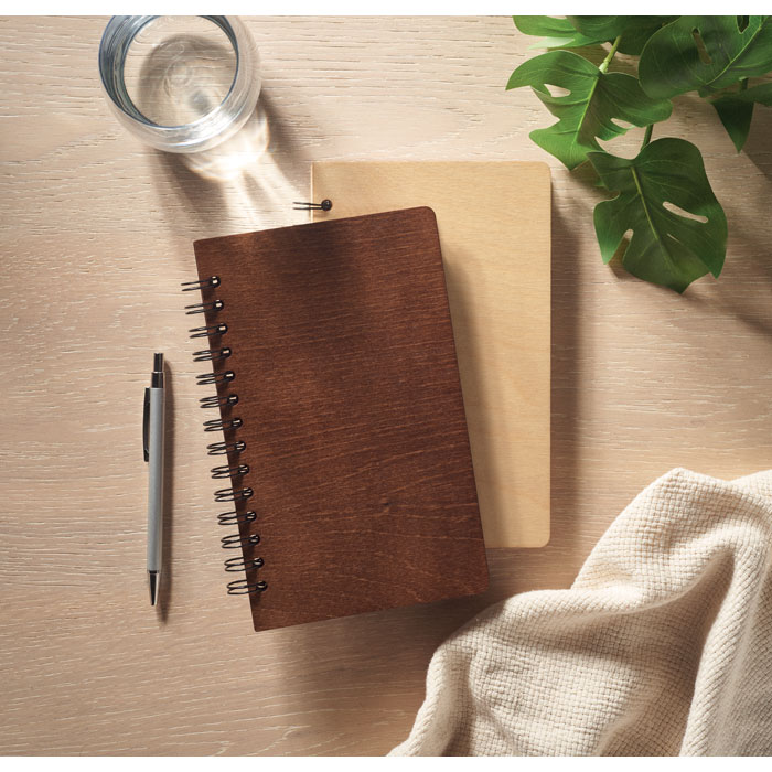 Блокнот А5, коричневый-1