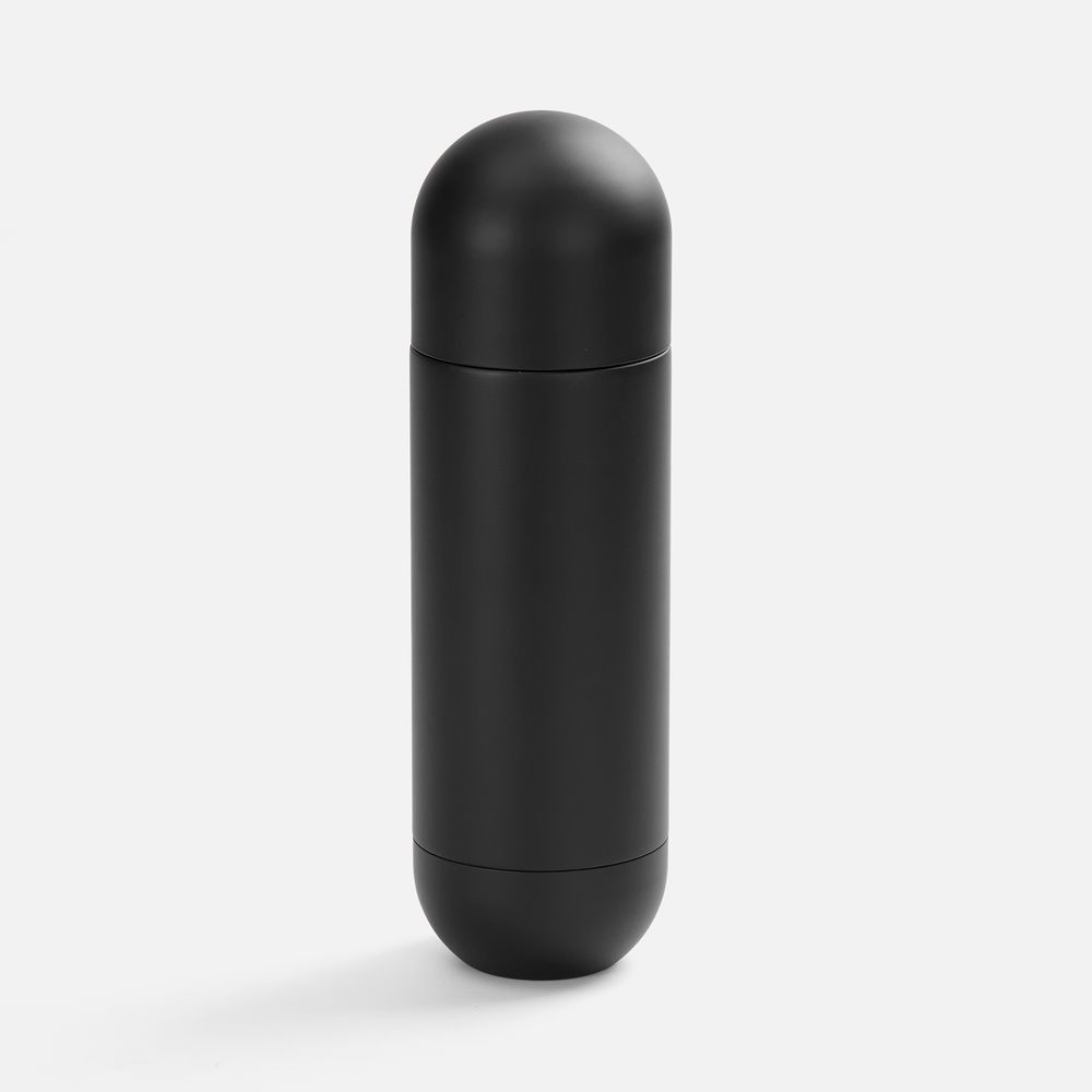 Термос Tubula Soft Touch, черный-0