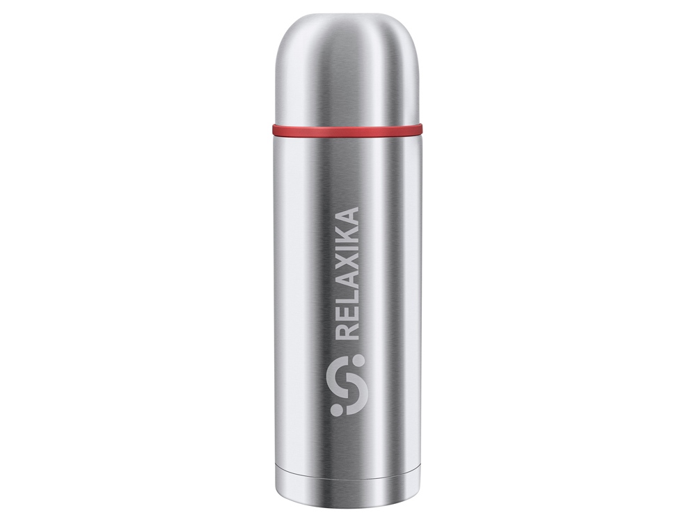 Термос Relaxika 102, 2 чашки, 1000 мл, стальной-0