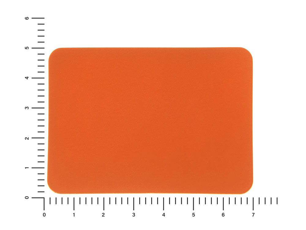 ПАТЧ ПРЯМОУГОЛНЫЙ soft-touch (оранжевый ) 5,0 х 7,0 см-1