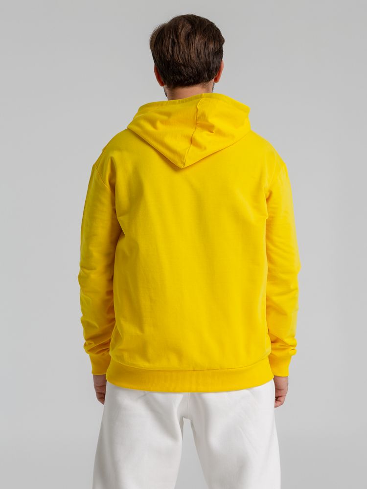 Толстовка с капюшоном Unit Kirenga, желтая-2