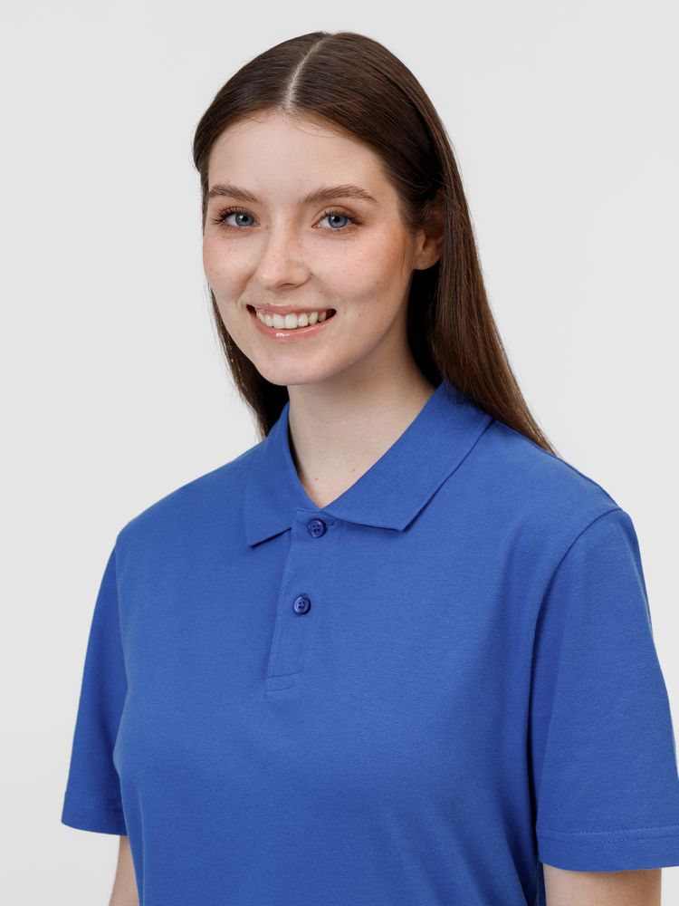 Рубашка поло унисекс Pulse, ярко-синяя (royal)-7