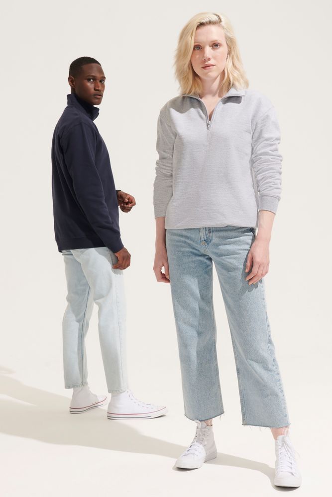 Толстовка унисекс Conrad, ярко-синяя (royal)-3