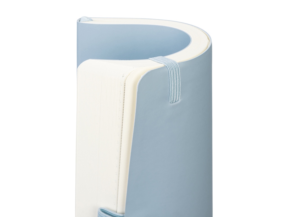 Блокнот Vision 2.0 А5 в гибкой обложке, голубой-5