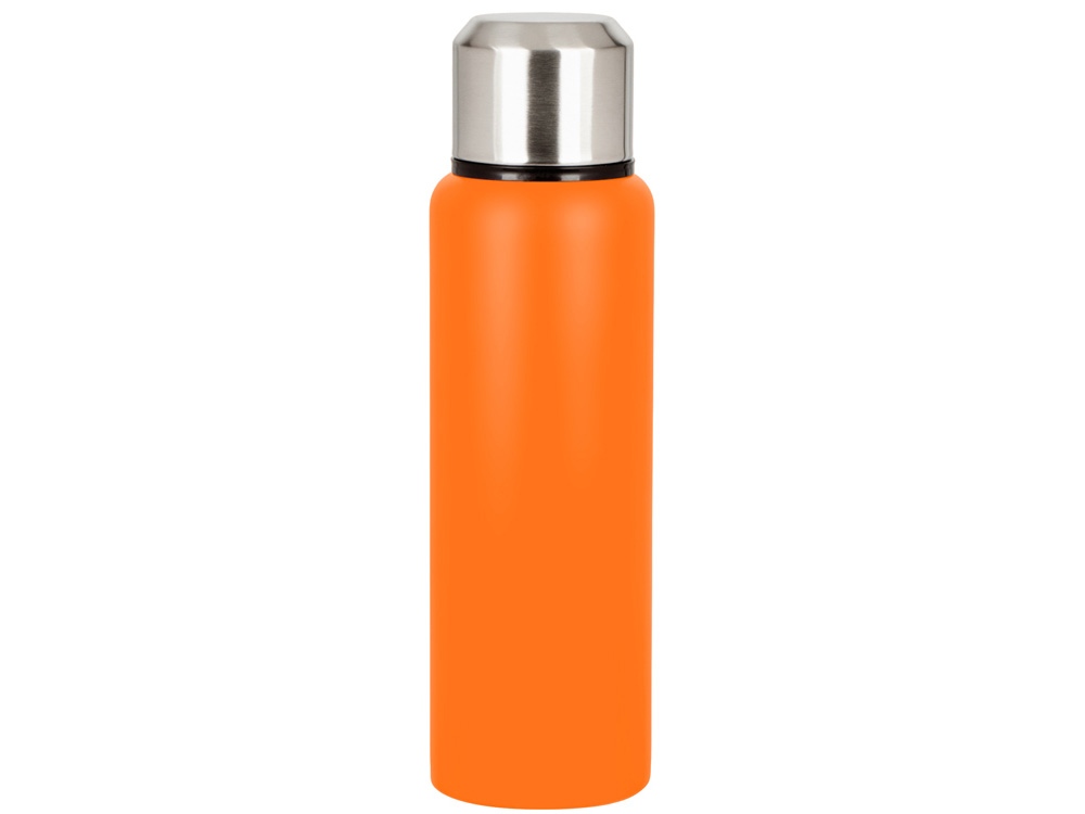 Вакуумный термос Story, тубус, оранжевый-2