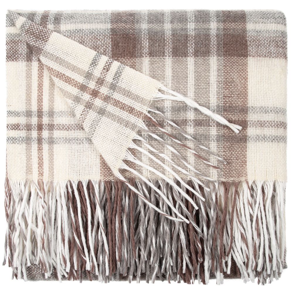 Плед «Берген», серый-1