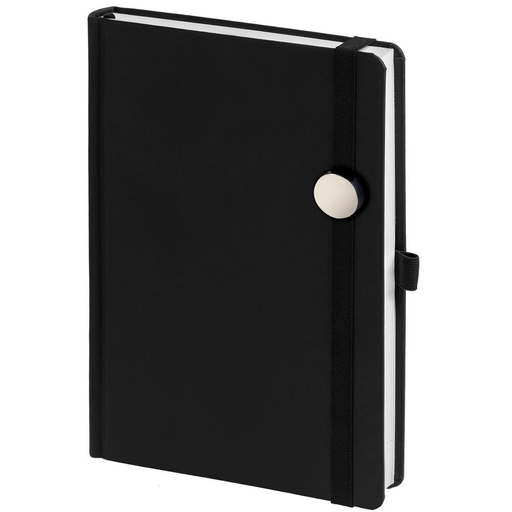 Ежедневник Favor Metal, недатированный, черный-1