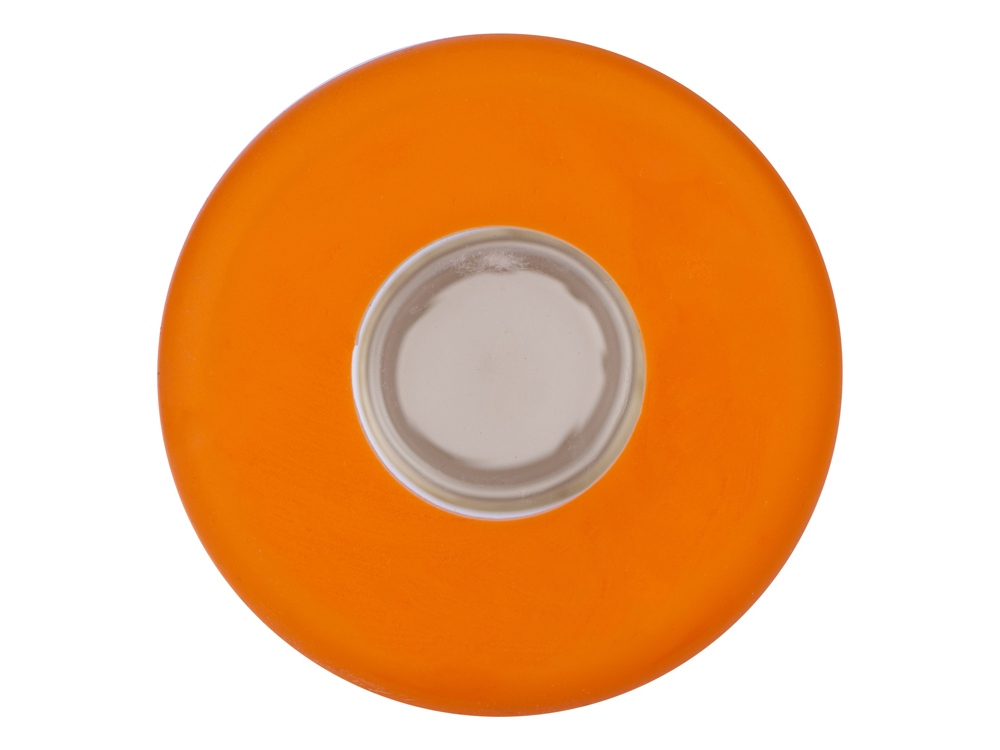 Бутылка для воды стеклянная Refine, в чехле, 550 мл, оранжевый-5