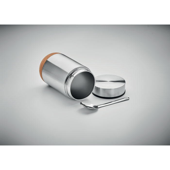 Контейнер 400 мл, тускло-серебряный-2