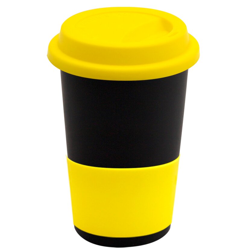 Кружка Magic To Go, Черный/жёлтый-0