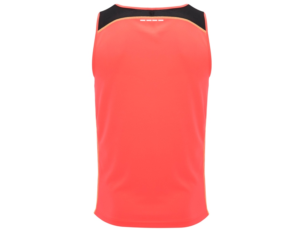 Майка Misano мужская, неоновый коралловый/черный-1