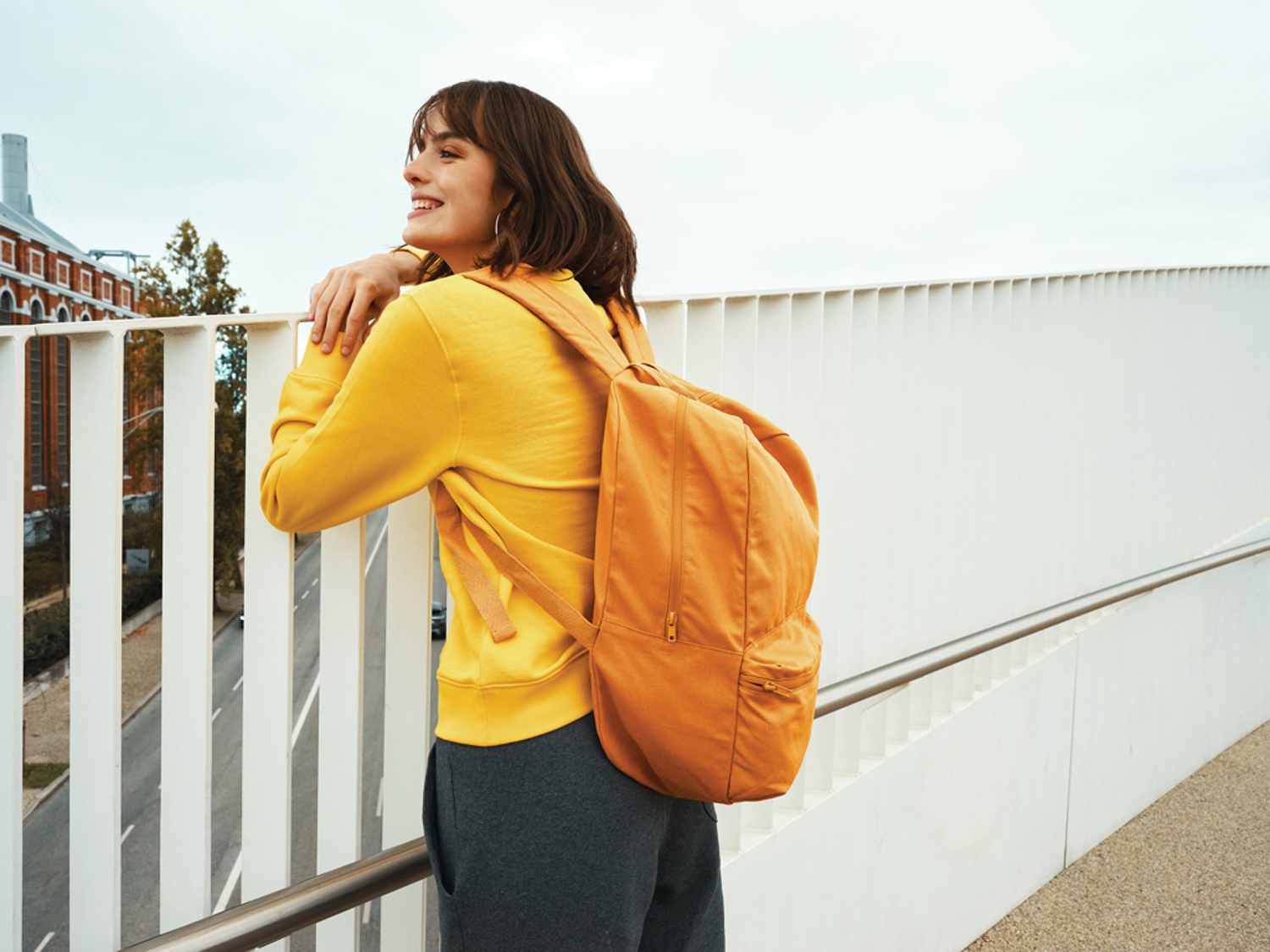 Свитшот Iqoniq Etosha из переработанного хлопка, унисекс, 280 г/м²-17