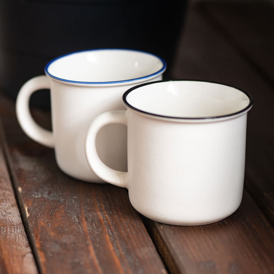 Кружка MATTI, белый, синий-4