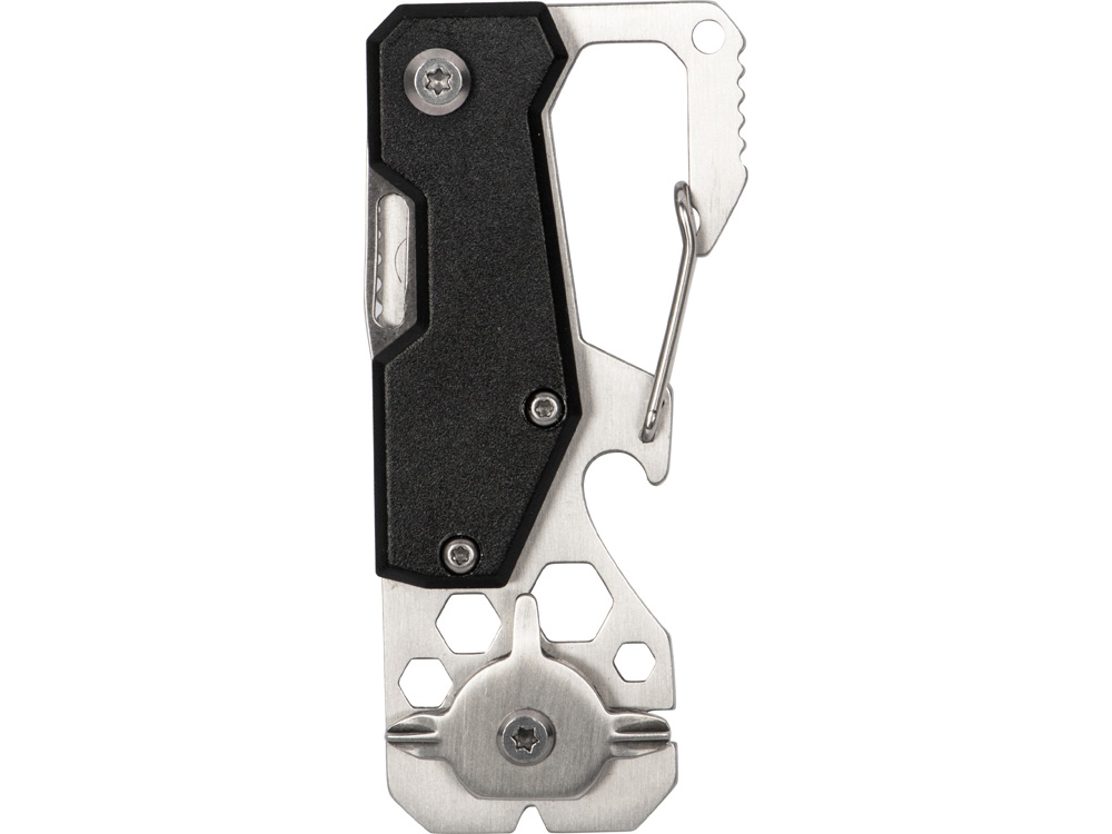 Мультитул с карабином 13-в-1 Tackler, черный-1