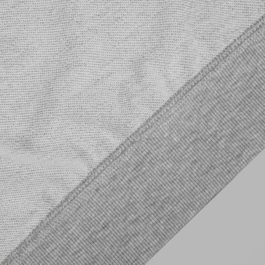 Толстовка унисекс на молнии с капюшоном EVEREST 2 260, светло-серый меланж-6