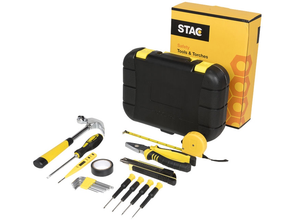 Набор инструментов Sounion 16 предметов, черный-0