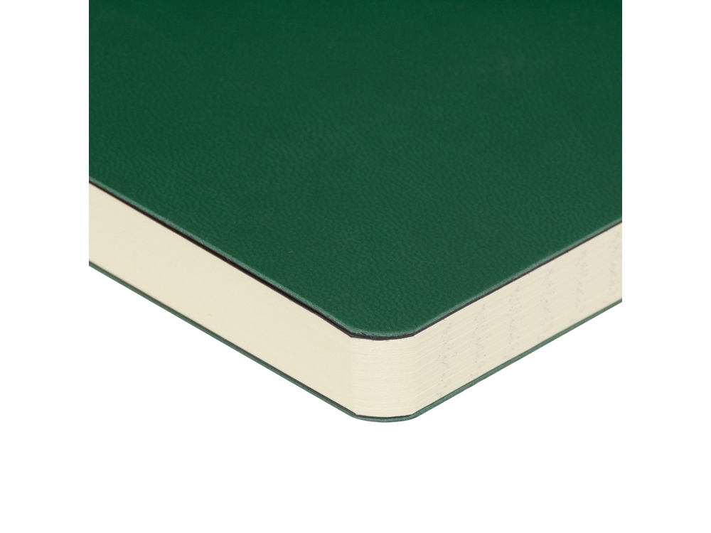 Ежедневник А5 недатированный Megapolis Velvet Flex, зеленый-2