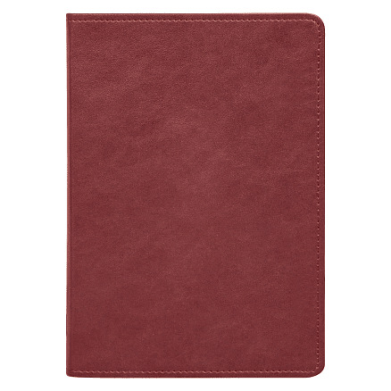 Ежедневник Urban Elegiya Ausone A5, Бордовый-1