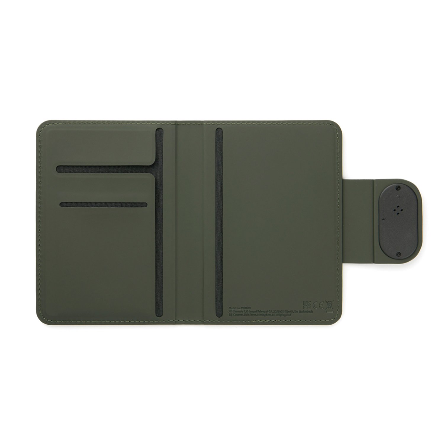 Обложка на паспорт VINGA Baltimore RCS с Bluetooth-трекером Dual-2