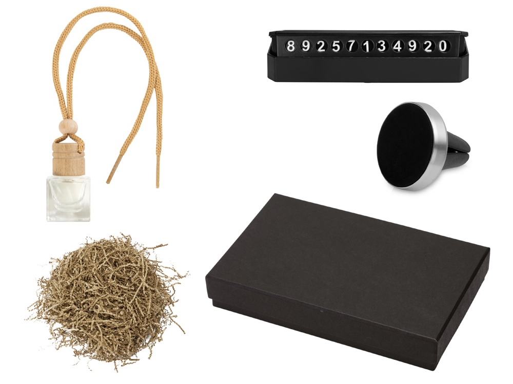 Подарочный набор с автовизиткой и магнитным держателем-0