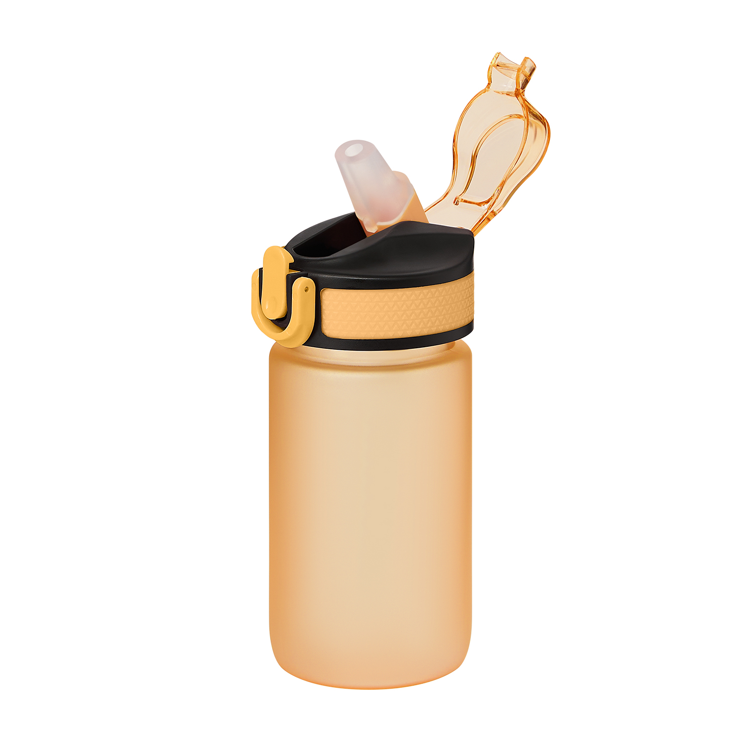 Бутылка для воды Flip mini, оранжевая-3