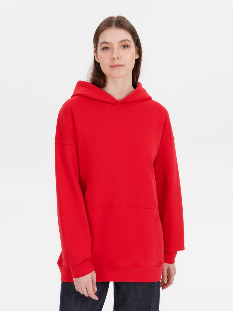 Худи оверсайз унисекс Outshine, красное-5
