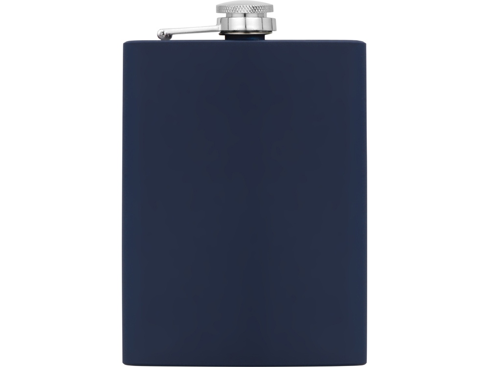 Фляжка 240 мл Remarque soft touch, 201 сталь, синий-3