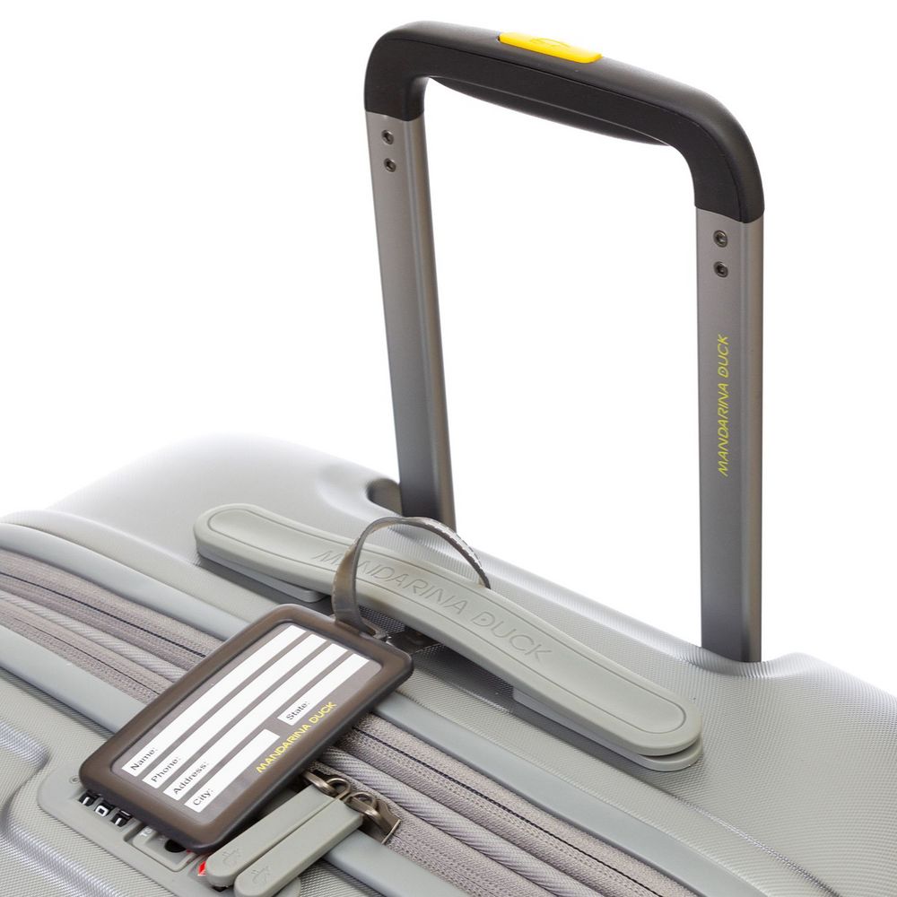 Чемодан Logoduck L, серебристый-2