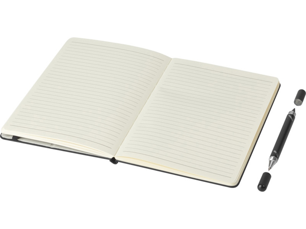 Skribo набор из шариковой ручки и блокнота - Черный-3