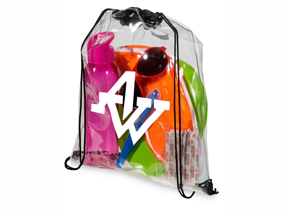 Рюкзак Lancaster, прозрачный/черный-4