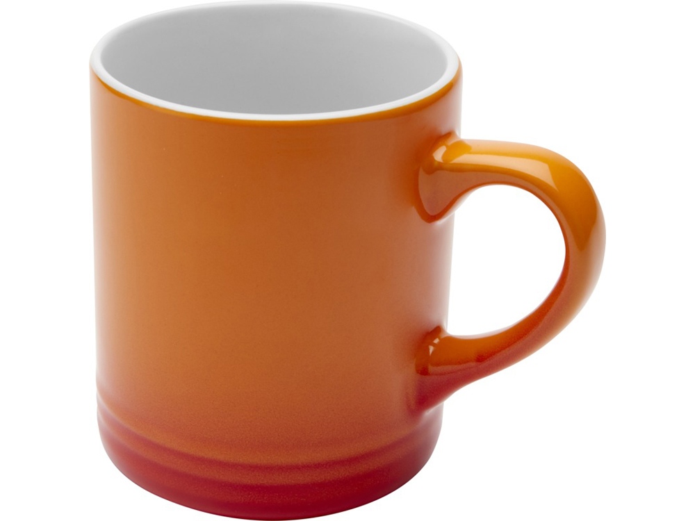 Laguna керамическая кружка объемом 330 мл, оранжевый-0