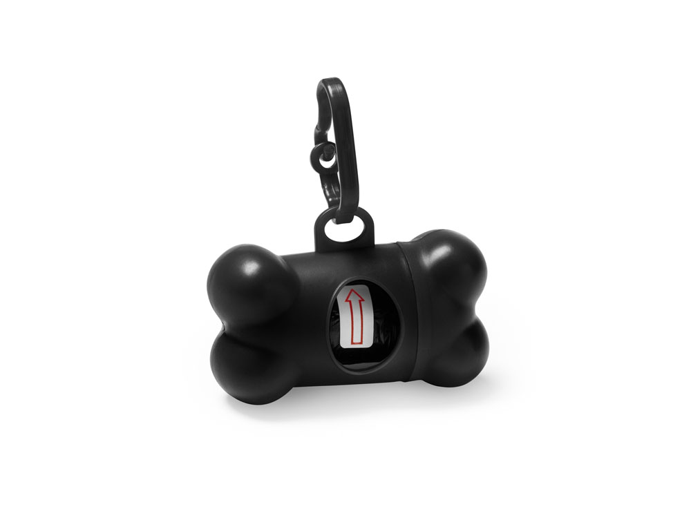 Диспенсер SIMBA для пакетов для домашних животных, черный-1