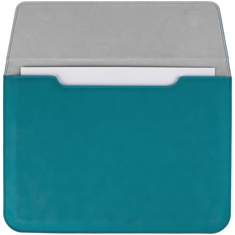 Чехол для ноутбука Nubuk, бирюзовый-2
