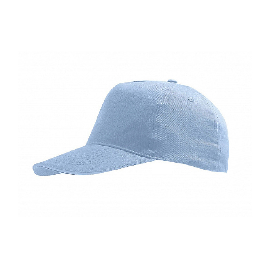 Бейсболка детская SUNNY KIDS, 5 клиньев, застежка на липучке, голубой-0