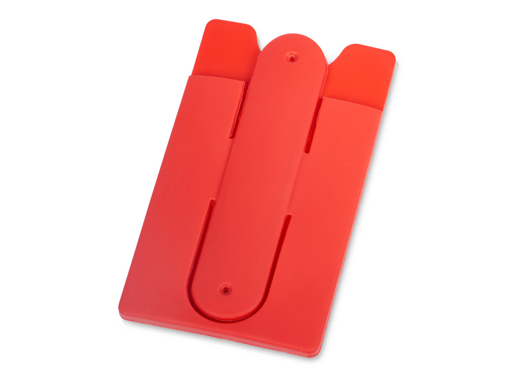 Футляр для кредитных карт Покет, красный-0