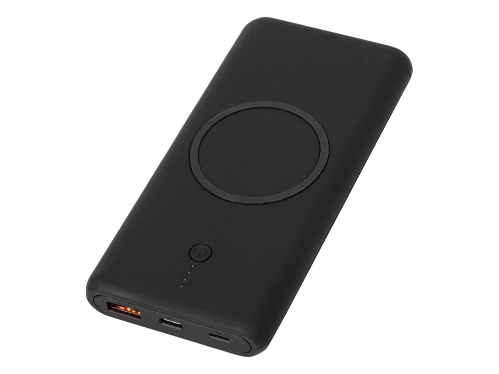 Внешний беспроводной аккумулятор c QC/PD Reload, 10000 mAh, черный-0