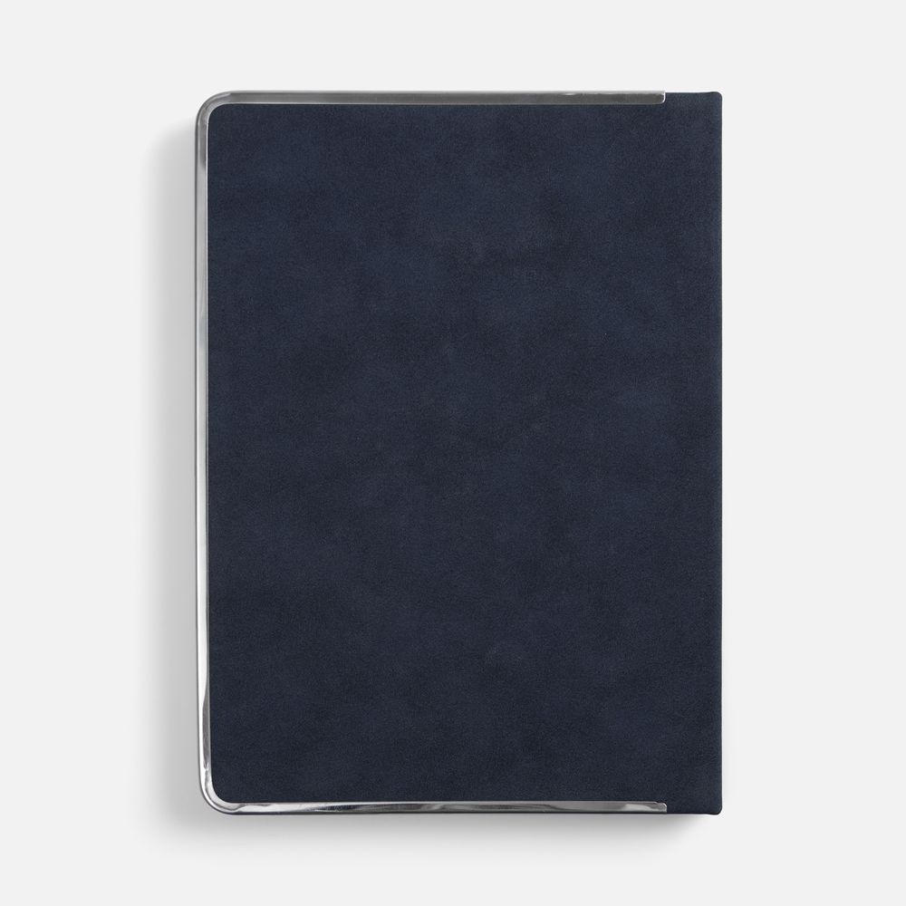 Ежедневник Metal Frame на заказ, датированный, синий-2