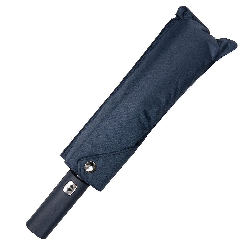 Зонт складной автоматический обратного сложения Forest Lotus Reverse, Темно-синий-1